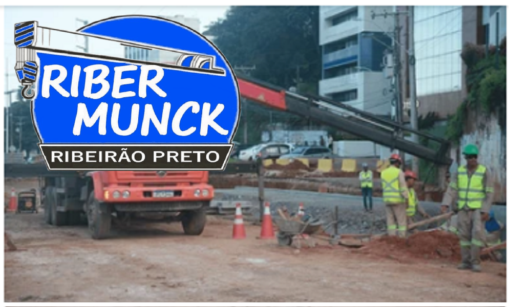 Riber Munck Ribeirão Preto SP é uma empresa de Locação Caminhão Munck