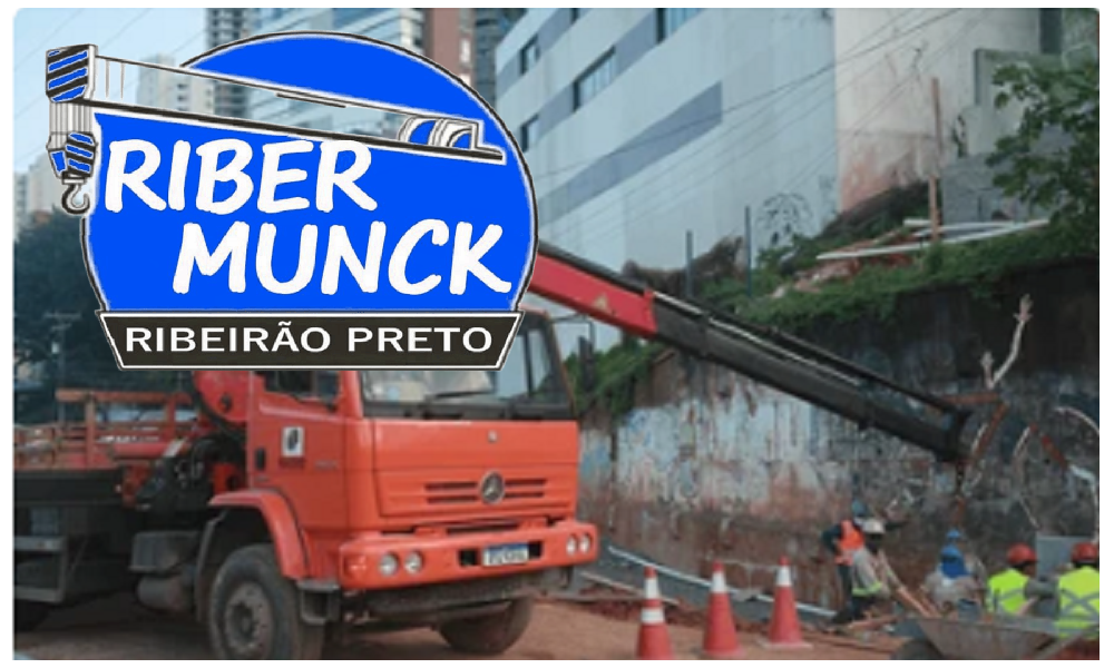 Riber Munck Ribeirão Preto SP é uma empresa de Locação Guindastes